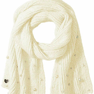 Betsey Johnson Women’s Imitation Pearl Jam Scarf